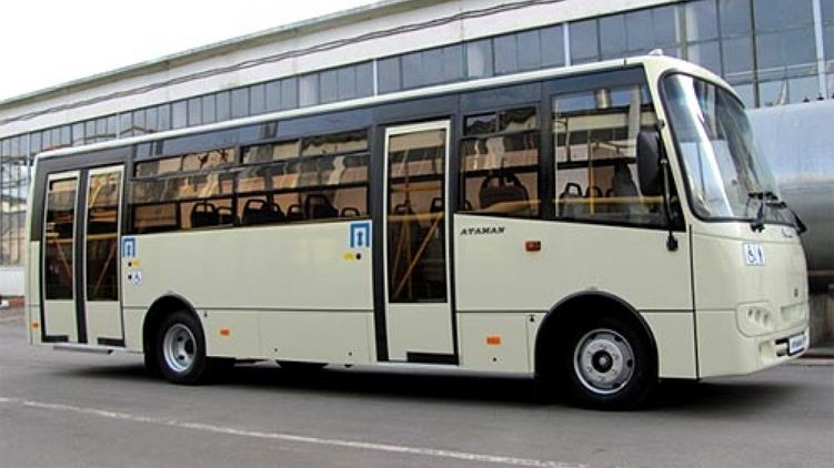 Полиция купила автобусы на базе "Атаман" Фото: autoconsulting.com.ua