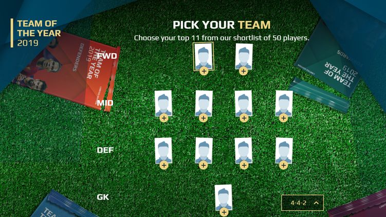 В УЕФА назвали претендентов на попадание в команду 2019 года, фото: toty.uefa.com
