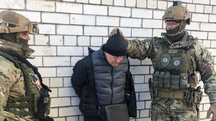 Задержание подозреваемых в убийстве Амины Окуевой, фото: facebook.com