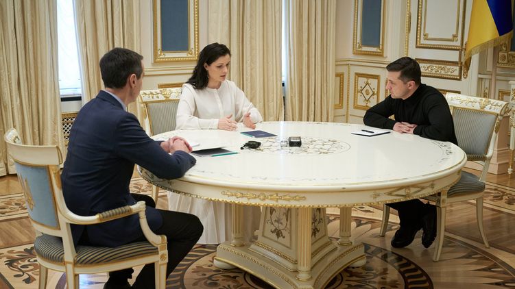 Коронавирус в Украине не зафиксирован. Скалецкая, Ляшко и Зеленский. Фото: Офис Президента