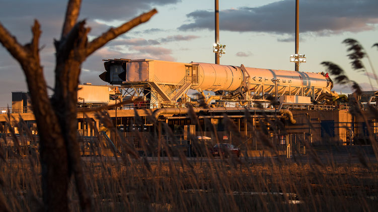Ракета Antares. Фото: blogs.nasa.gov