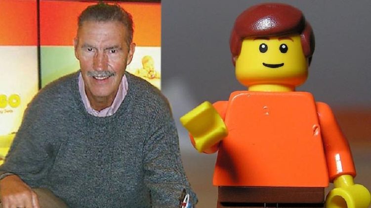 Йенс Нигард Кнудсен и его Lego-человечек. Фото: Twitter