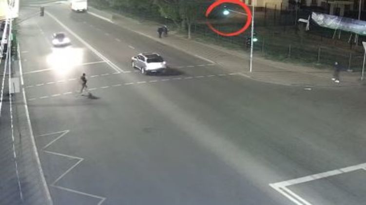 ДТП в Киеве на переходе, фото: скриншот