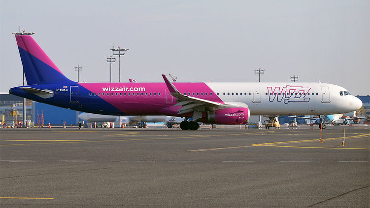 Пока авиакомпания Wizz Air не планирует запускать внутренние рейсы по Украине. Фото: Flickr