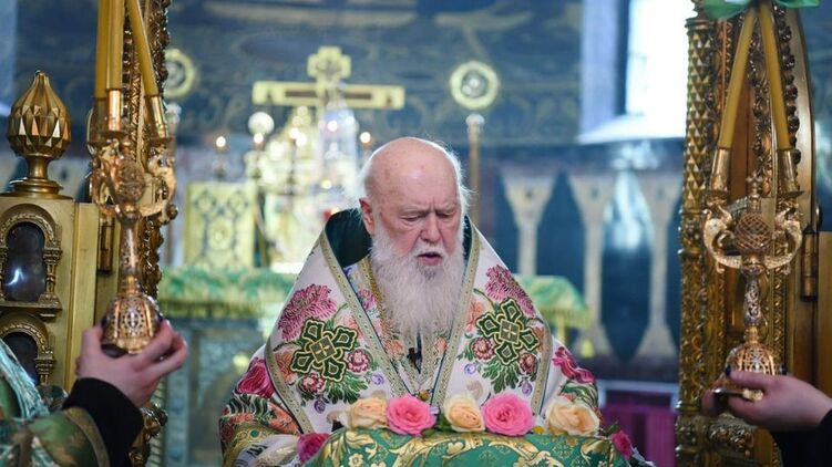 Медики обнаружили у Филарета воспаление легких. Фото: facebook.com/PhilaretPatriarch