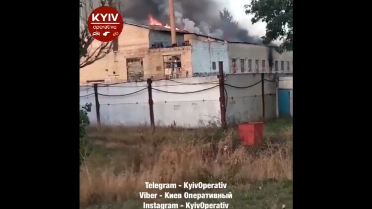 Причину возгорания устанавливают специалисты. Скриншот из видео