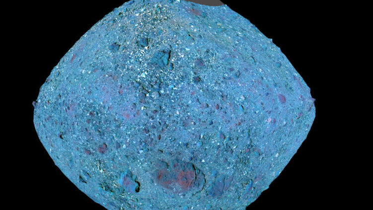 На астероиде Бенну в космосе обнаружили следы воды, фото: skyandtelescope.org
