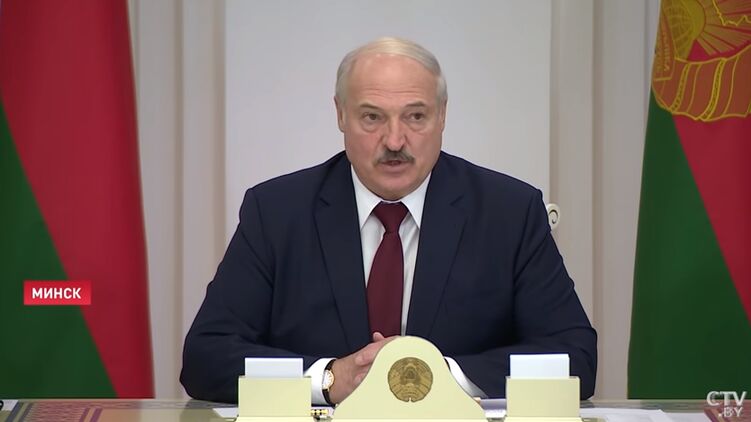 Александр Лукашенко о митингах в Минске. Фото: скриншот с видео 