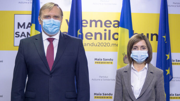 Майя Санду готова восстановить отношения с Украиной. Фото: "Действие и солидарность" / Facebook