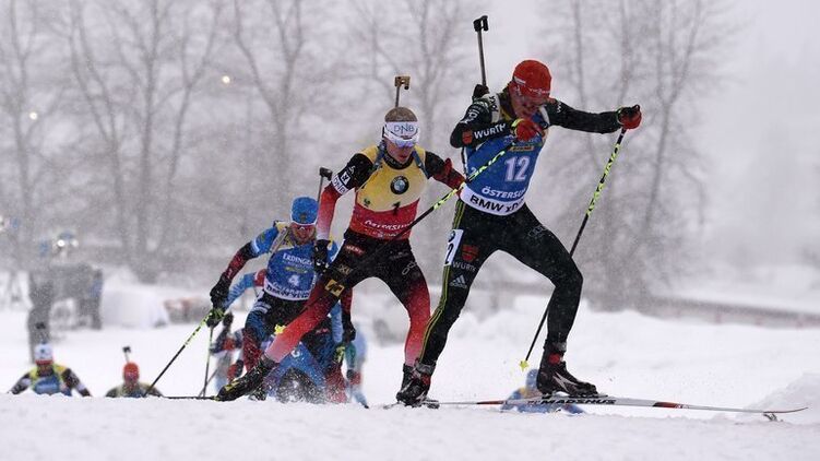 Украина попала в топ-10 стран на кубке мира по биатлону. Фото: sport-express.ru