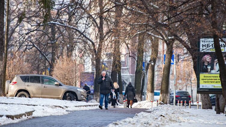В Киеве в выходные обещают крепкие морозы. Фото: Страна