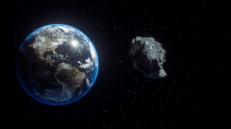 Мимо Земли пролетит огромный астероид. Фото: twitter.com/LiveScience