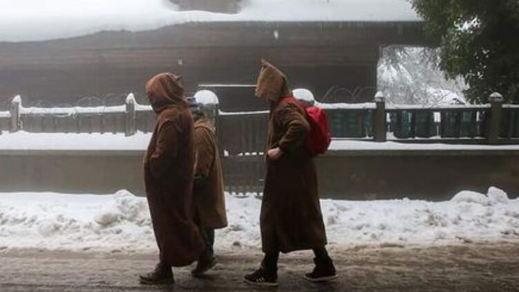 В горных регионах Алжира остается лежать снег. Фото: facebook