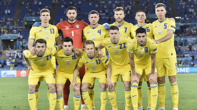 В социальной сети Зеленский поддержал футболистов сборной Украины. Фото: twitter.com/ZelenskyyUa