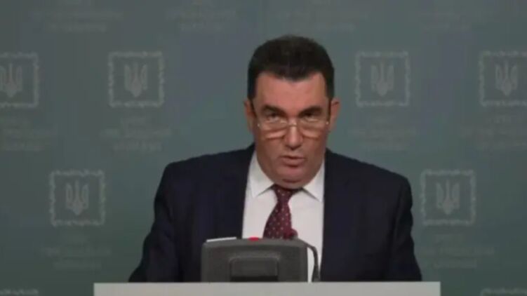 Данилов разгласил секретную инфографику. Скриншот с видео