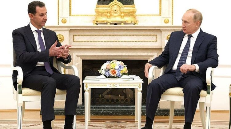 Асад и Путин в Кремле, фото РИА "Нововсти"