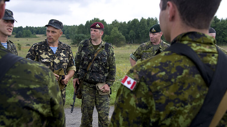 Канада не станет наращивать военный контингент в Украине. Фото: wikimedia