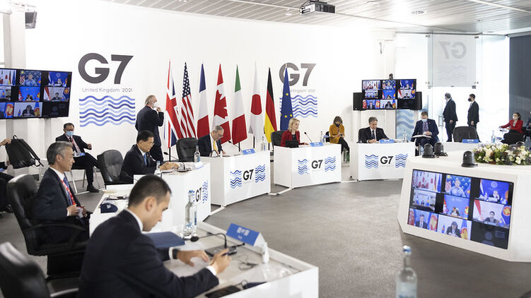 Послы G7 прокомментировали итоги встречи дипломатов с Владимиром Зеленским. Фото: Twitter/ G7