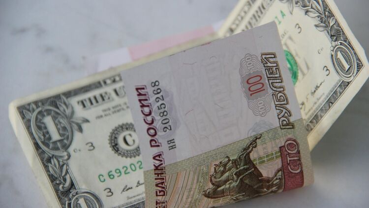 Российский рубль укрепился к доллару. Фото: currency-graphs.com