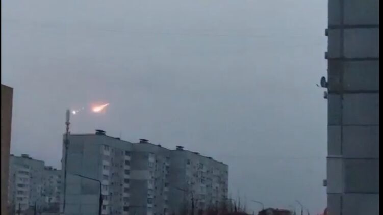 Вчера город атаковали российские войска. Скриншот из видео