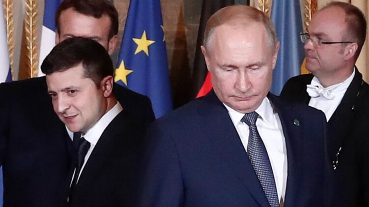 Встреча Путин и Зеленского возможна в обозримом будущем. Скриншот