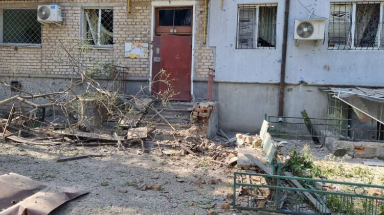 Обстрелянный Николаев. Фото: Telegram/Сєнкевич Online