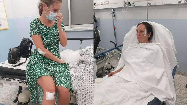 Алина и ее мать приехали во Францию из Изюма. Фото: twitter