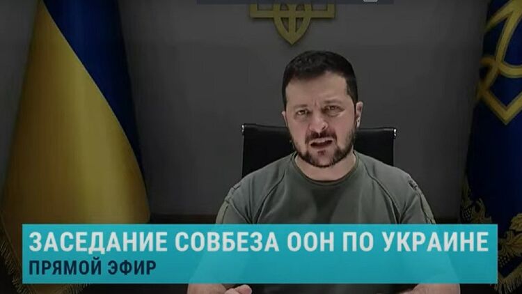 Владимир Зеленский. Скриншот из видео