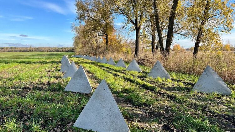 В Белгороде начали строить линию укреплений. Фото: Telegram