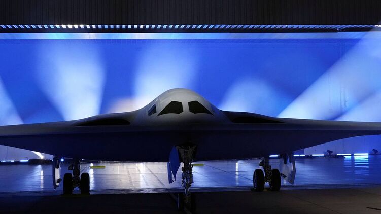США представили новый стратегический бомбардировщик  B-21 Raider. Фото: Скриншот из видео 