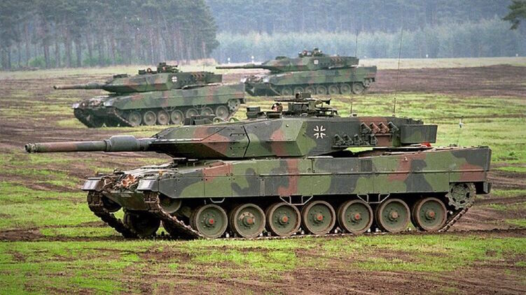 Німецький основний танк Leopard. Фото: Вікіпедія