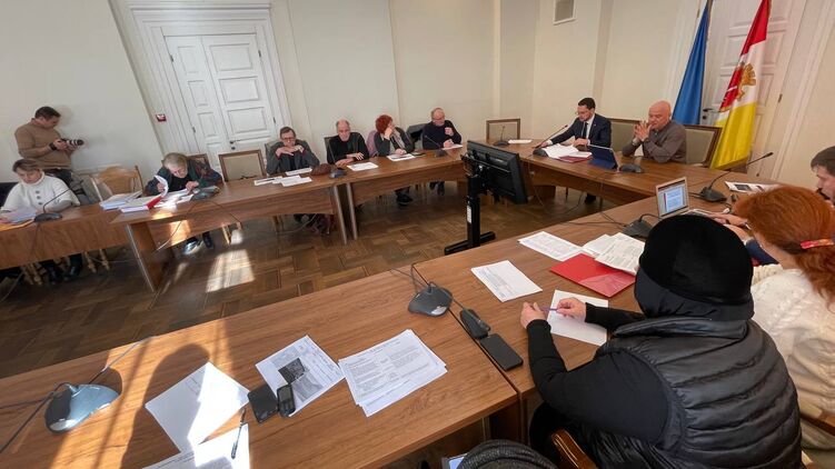 Засідання топонімічної комісії. Фото: міськрада Одеси