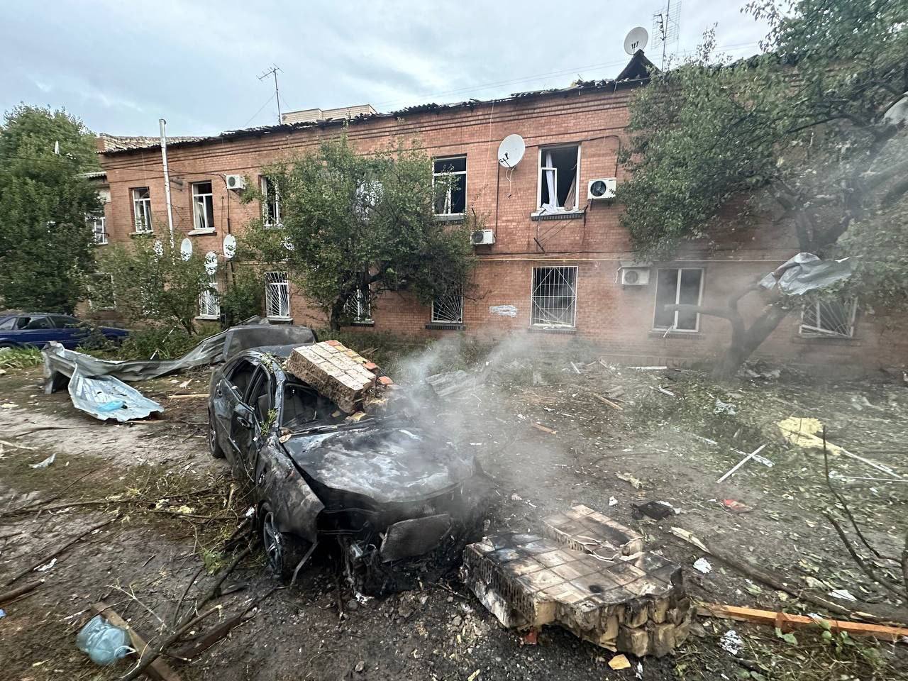 Фото після атакиРФ