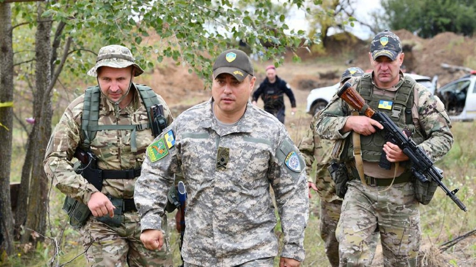Сергій Мельник на бойових позиціях. Фото з відкритих джерел