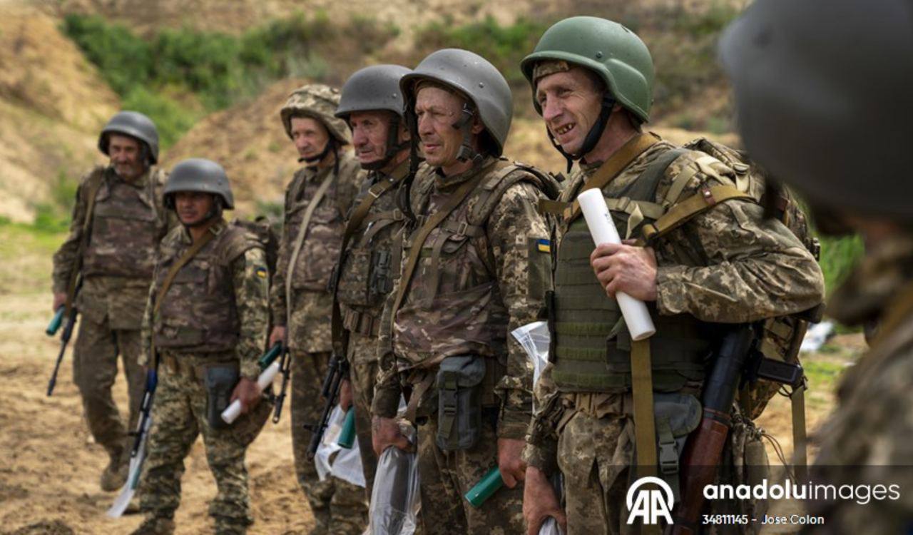 Солдаты ВСУ на учениях. Фото Минобороны Украины