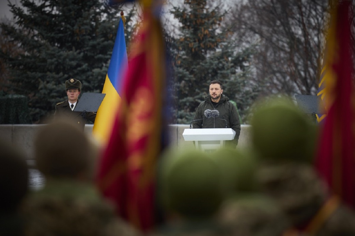 Зеленський прокоментував пропозицію Макрона. Фото: president.gov.ua