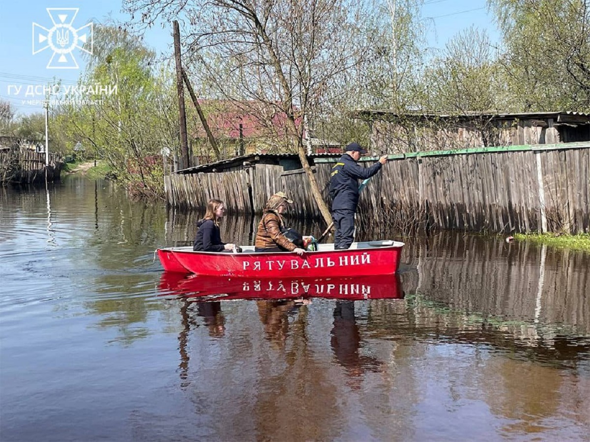 Паводок у столиці спадає. Ілюстративне фото: t.me/dsns_telegram