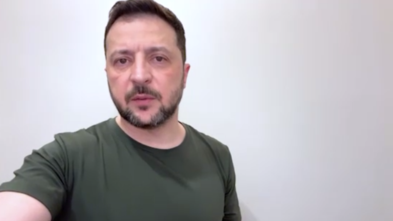 Владимир Зеленский. Скриншот видео