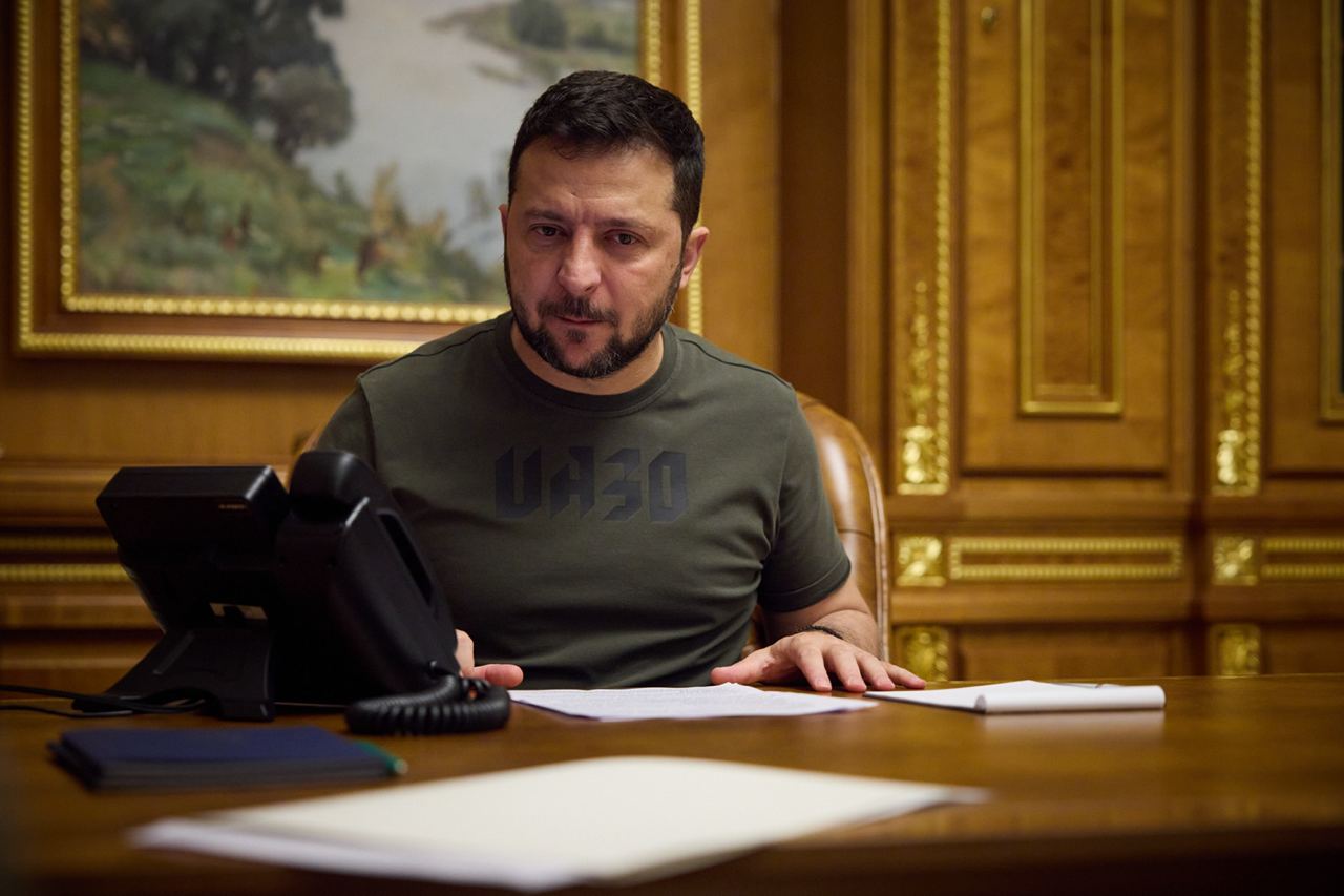Президент Украины Владимир Зеленский. Фото: Telegram/V_Zelenskiy_official