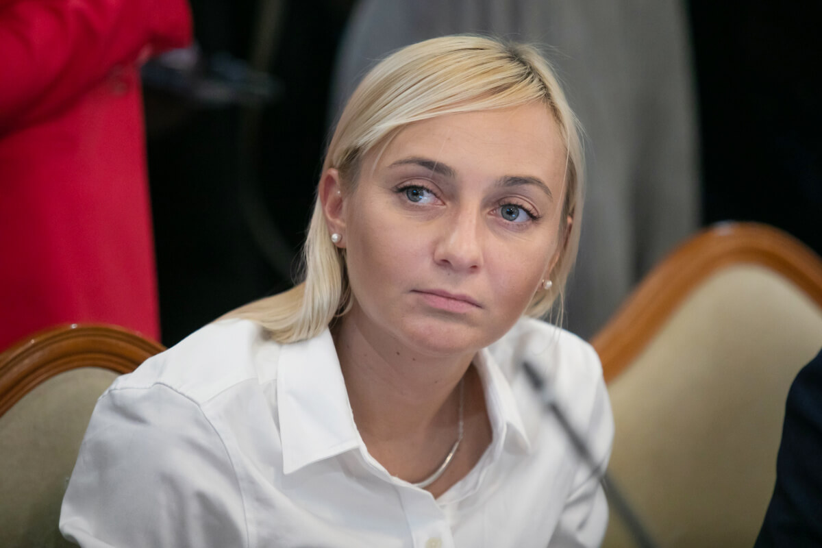 Александра Устинова. Фото: parlament.ua