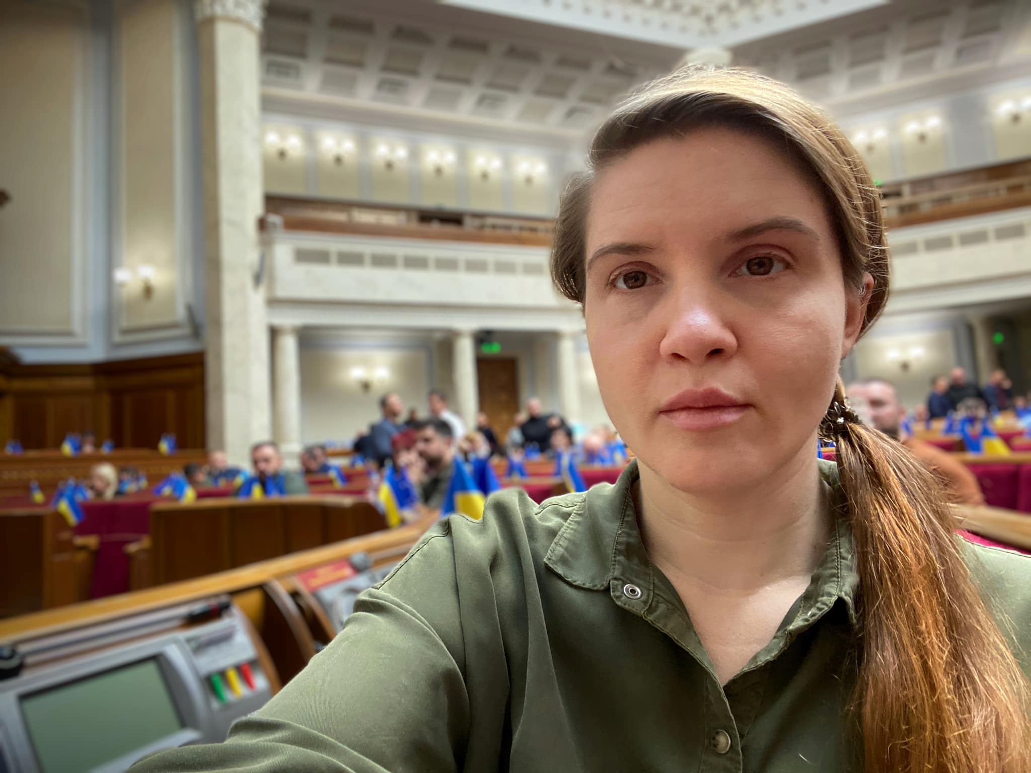 Депутат от "Слуги Народа" Марьяна Безуглая. Фото: Facebook