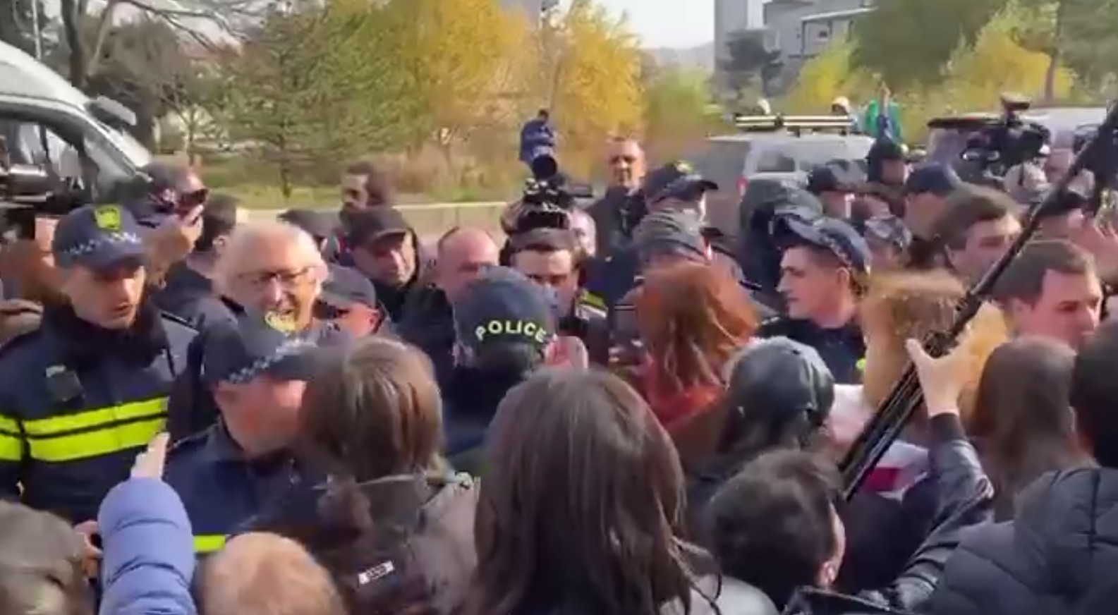 Протести у Грузії. Фото: Facebook