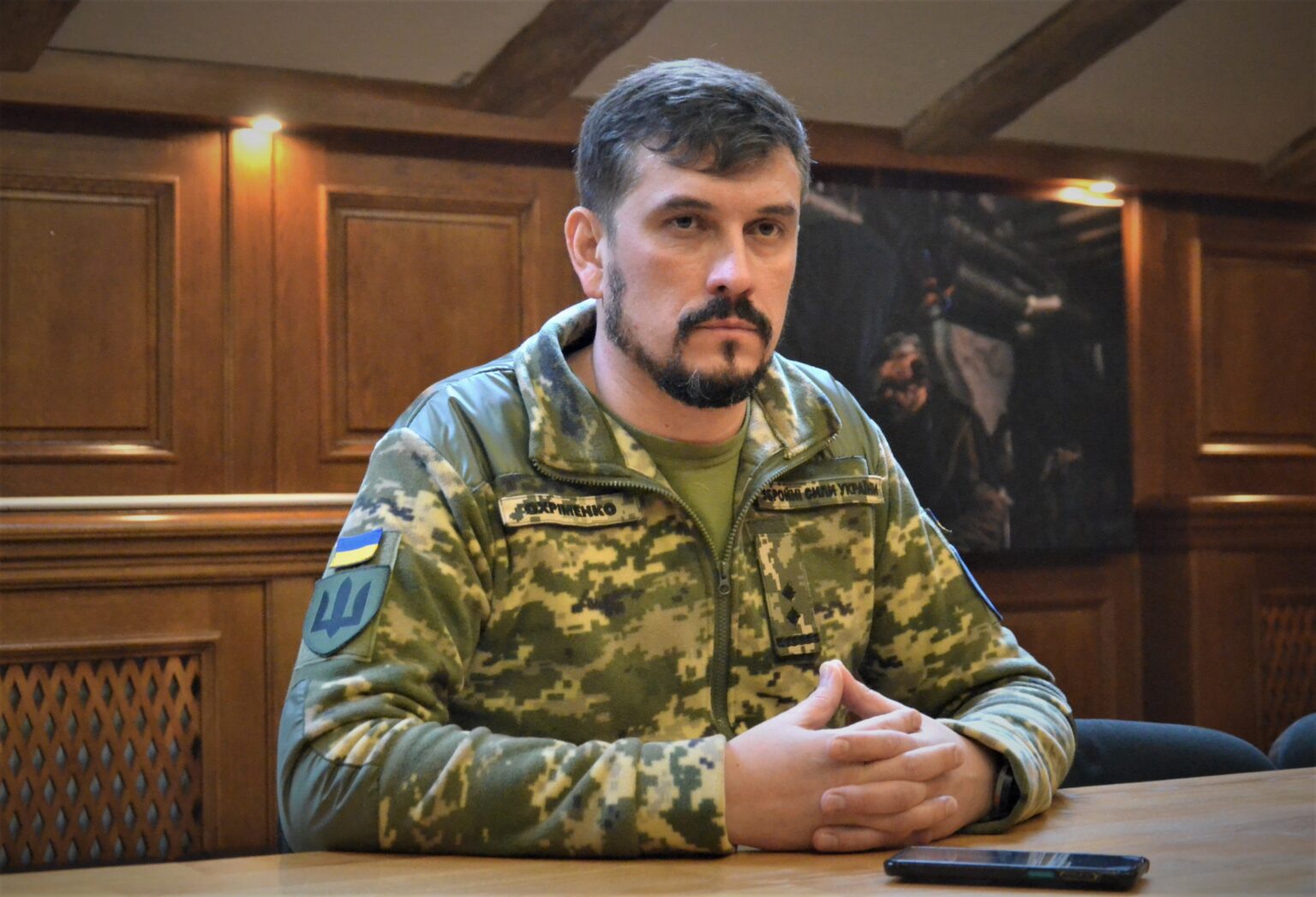 Руководитель секретариата Координационного штаба по вопросам обращения с военнопленными Богдан Охрименко. Фото: armyinform