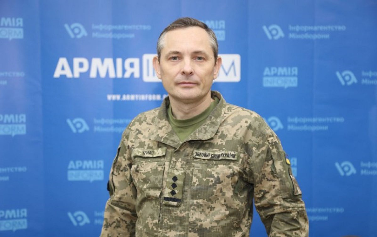 Спикер командования Воздушных сил ВСУ Юрий Игнат. Фото: armyinform.com.ua