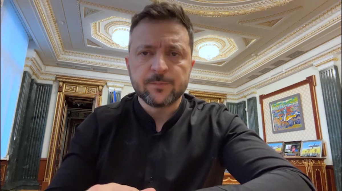 Володимир Зеленський – кадр з відео