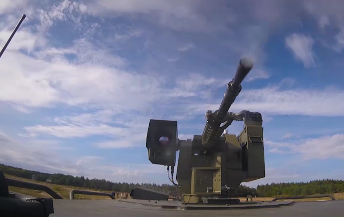 В Украине наладили производство собственного оружия. Кадр из видео