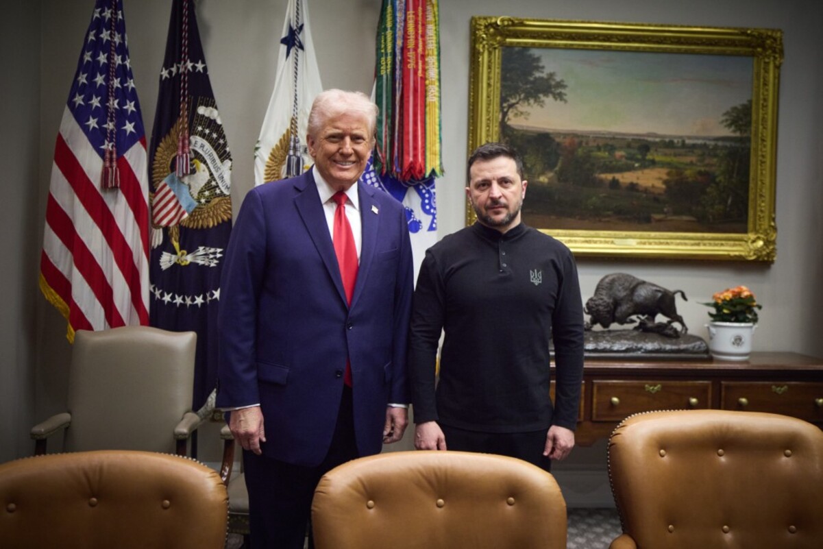 Трамп і Зеленський у Білому домі. Фото: Офіс президента