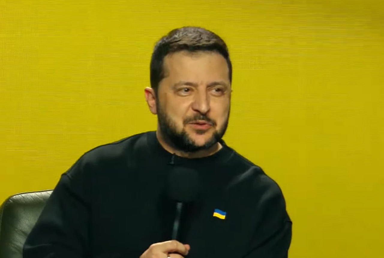 Президент Украины Владимир Зеленский. Скриншот
