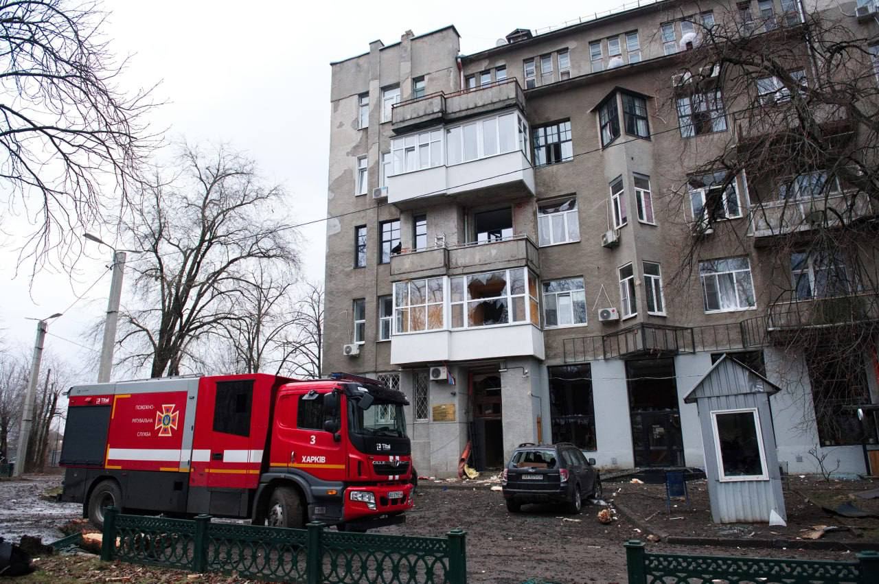 В Харькове уже 45 пострадавших после ракетного удара по центру города. Фото: Олег Синегубов