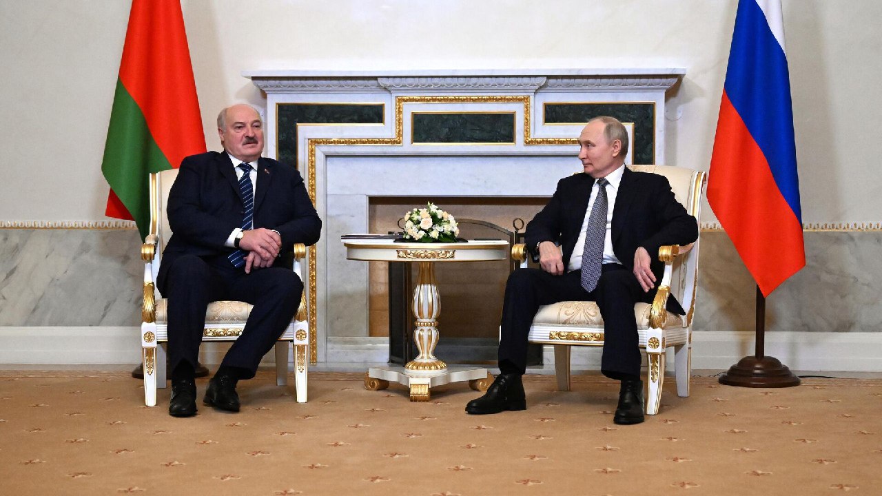 Путин на встрече с Лукашенко заявил, что он готов к переговорам по Украине. Фото: из открытых источников